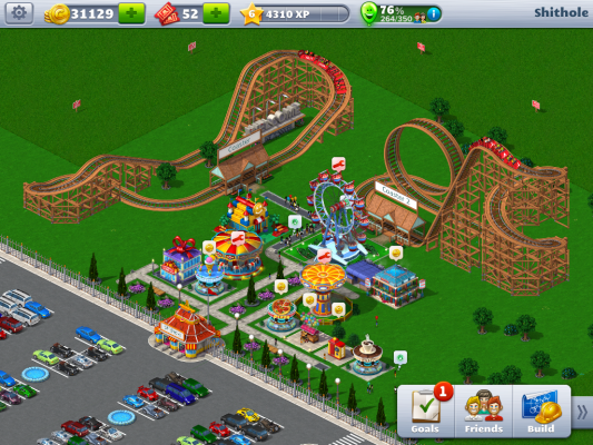 Rollercoaster Tycoon 4 Mobile review